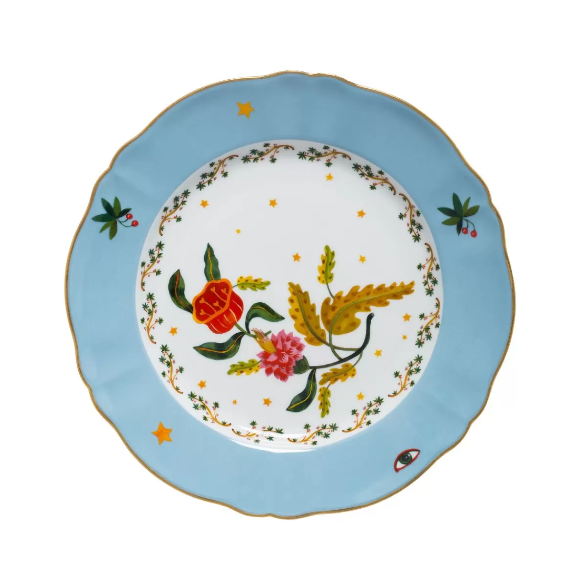 Bitossi Home Dinner Plate Floreale Hot