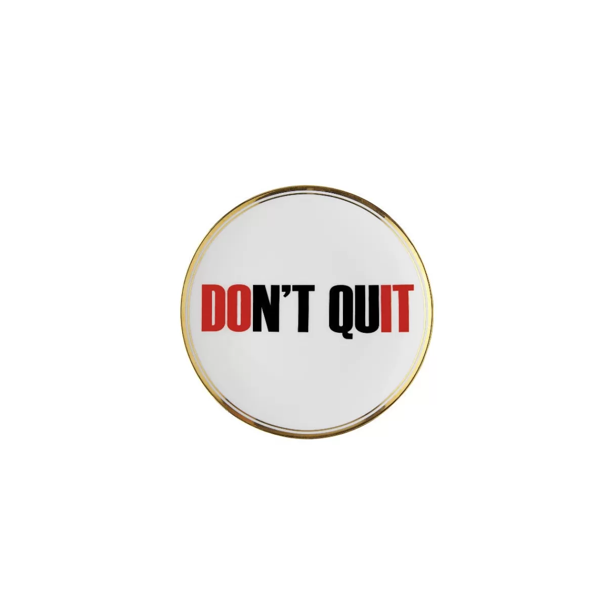 Bitossi Home Don'T Quit Plate Clearance