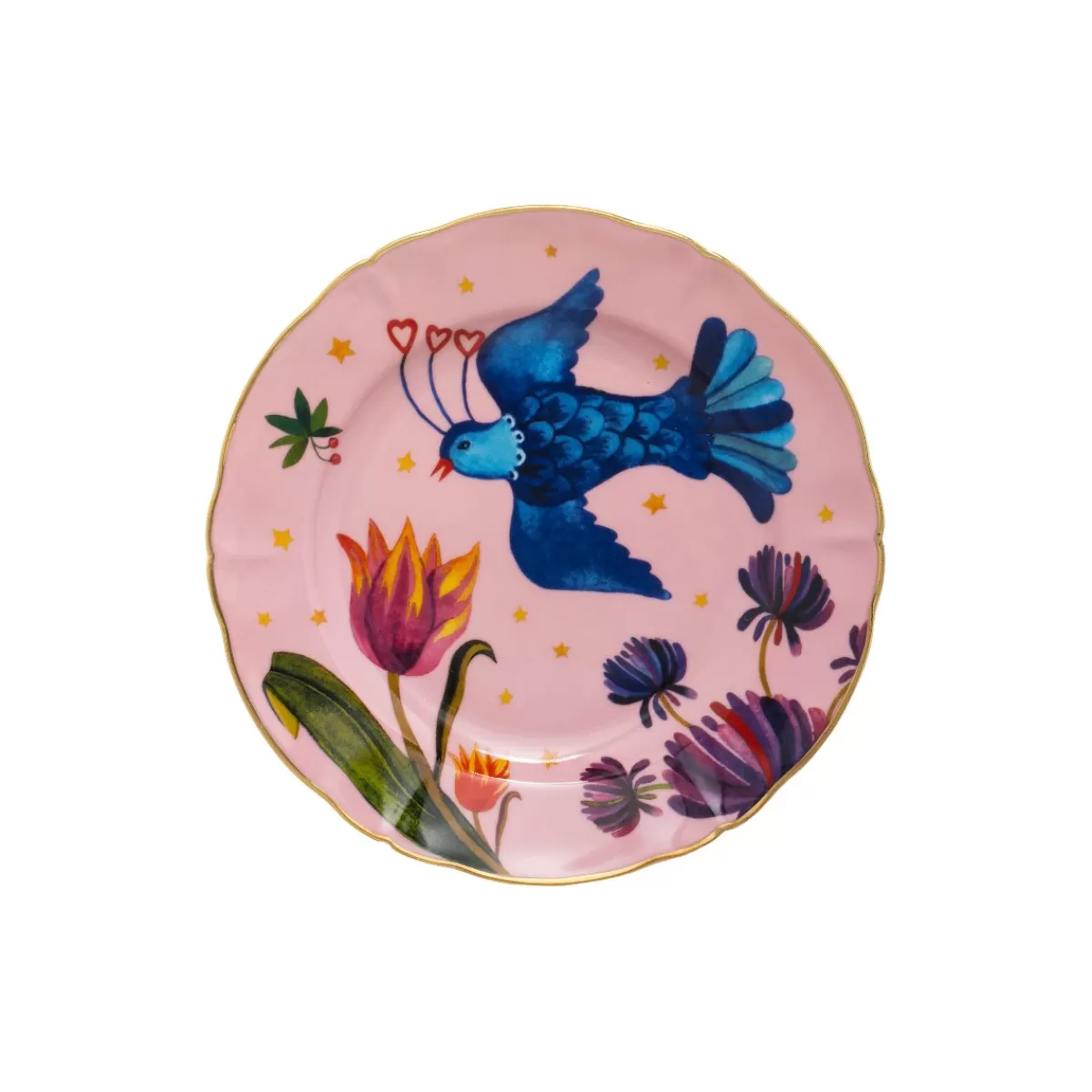 Bitossi Home Fruit Plate Little Bird Flash Sale