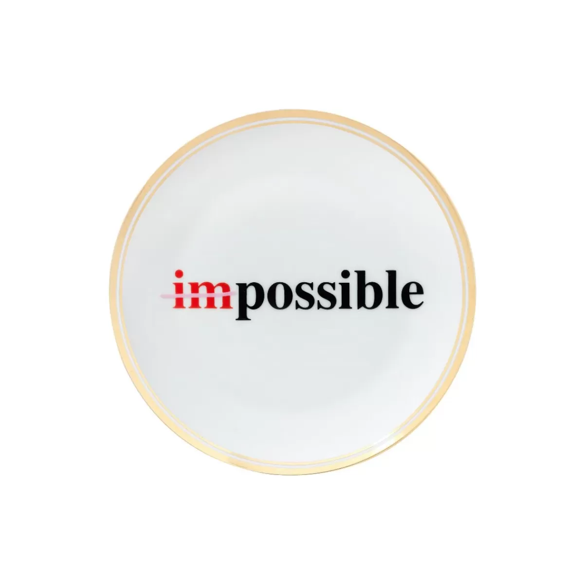 Bitossi Home Impossible Plate Hot