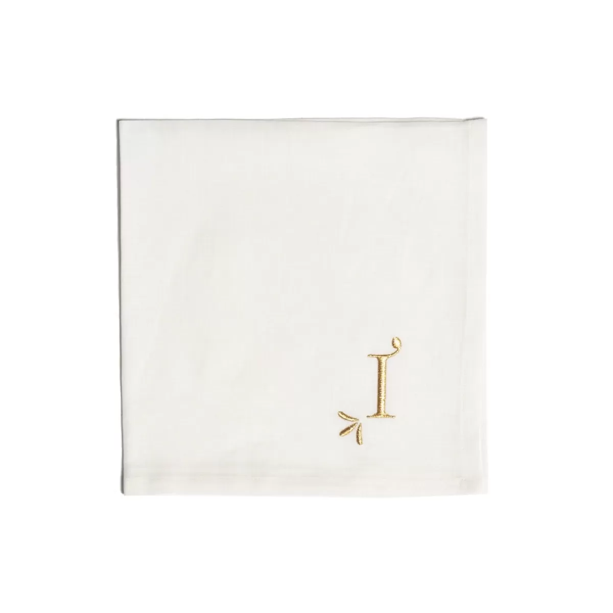 Bitossi Home Napkin Letter I New