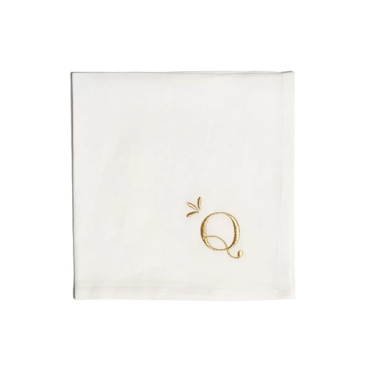 Bitossi Home Napkin Letter Q Flash Sale