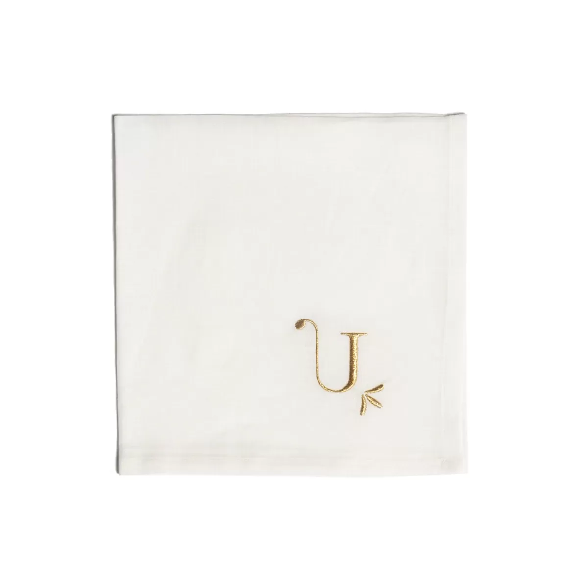 Bitossi Home Napkin Letter U Fashion