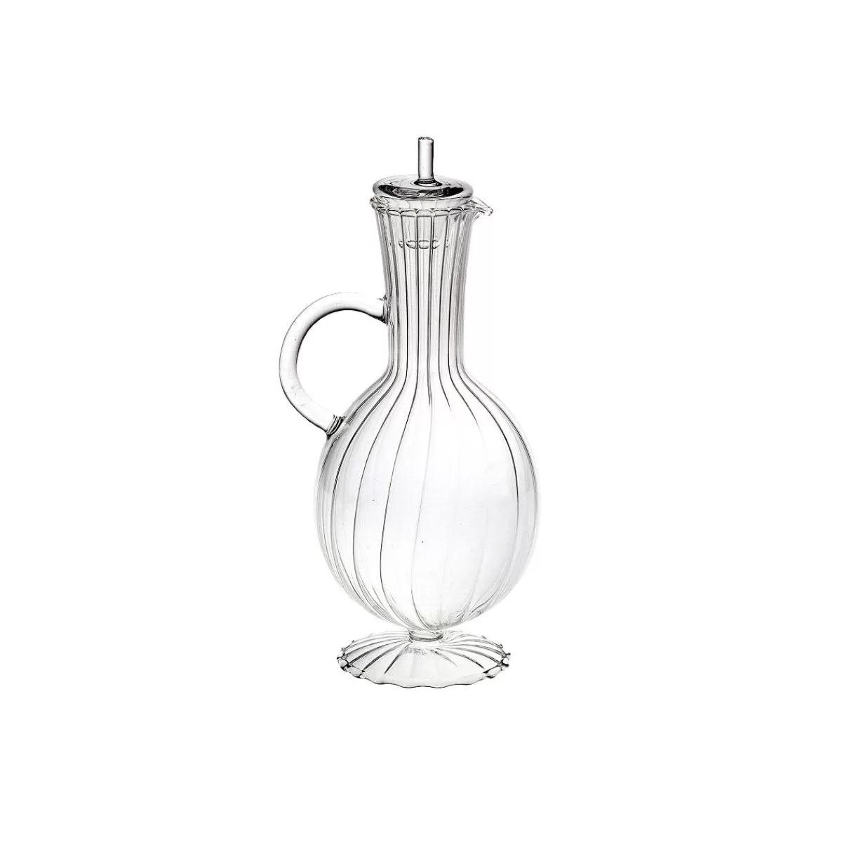 Bitossi Home Oil Bottle W/Cover Clear Clearance