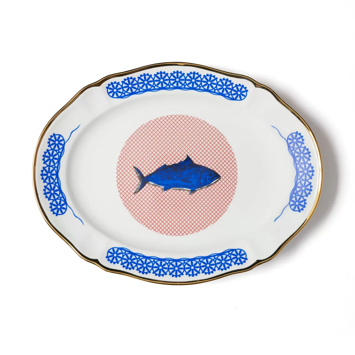 Bitossi Home Oval Tray Fish Outlet