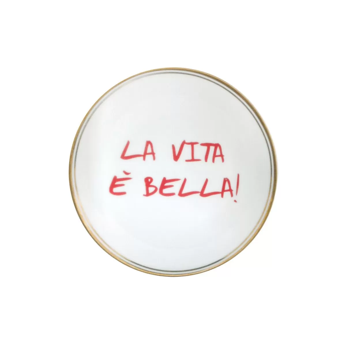 Bitossi Home Plate La Vita E Bella! Cheap