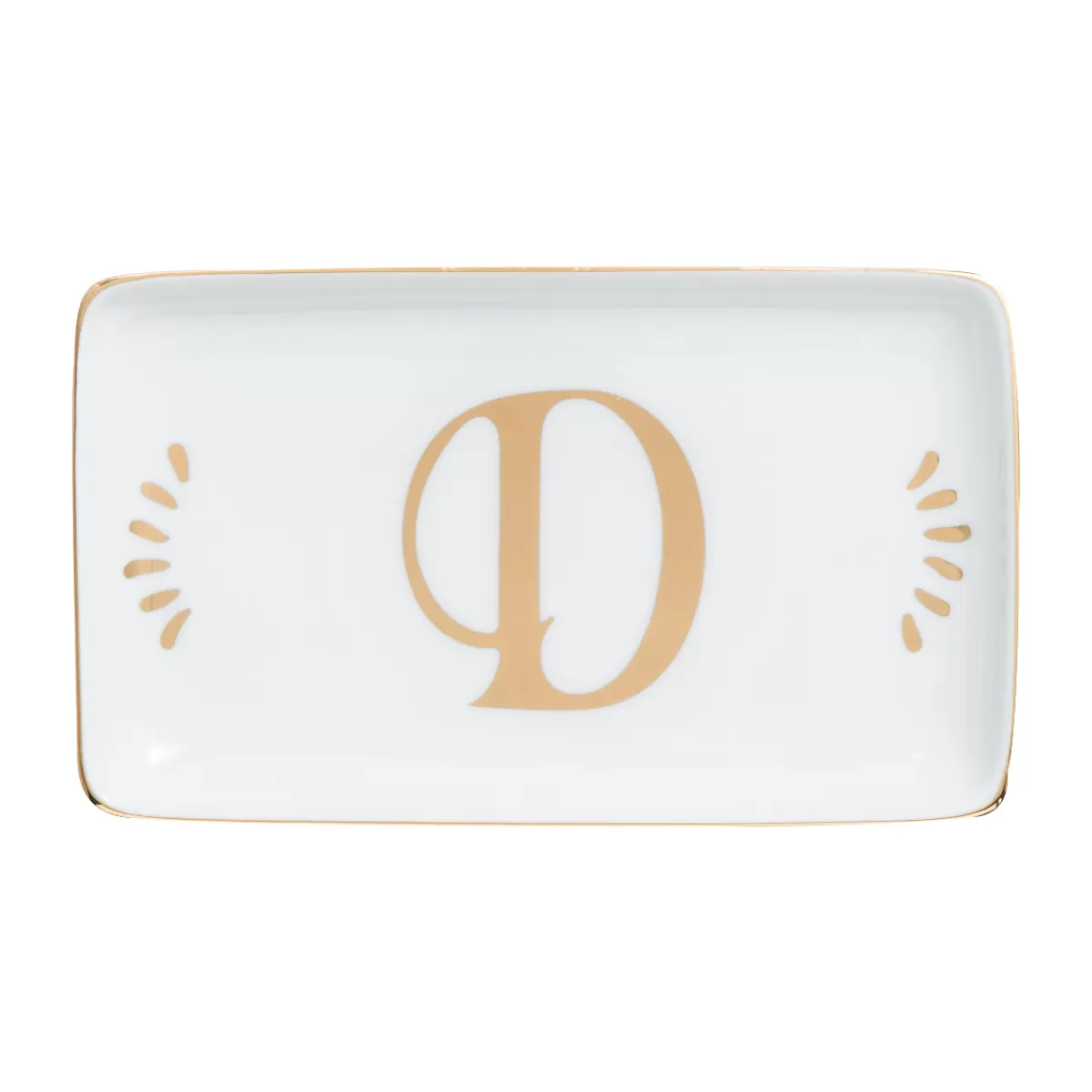 Bitossi Home Rectangular Tray Letter D Shop