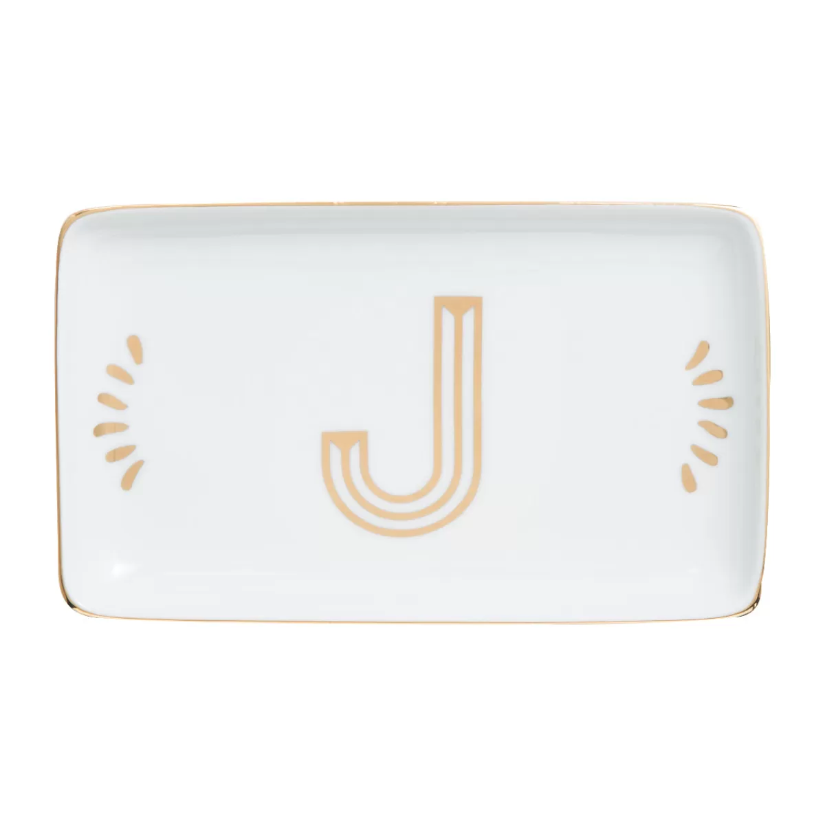 Bitossi Home Rectangular Tray Letter J Sale