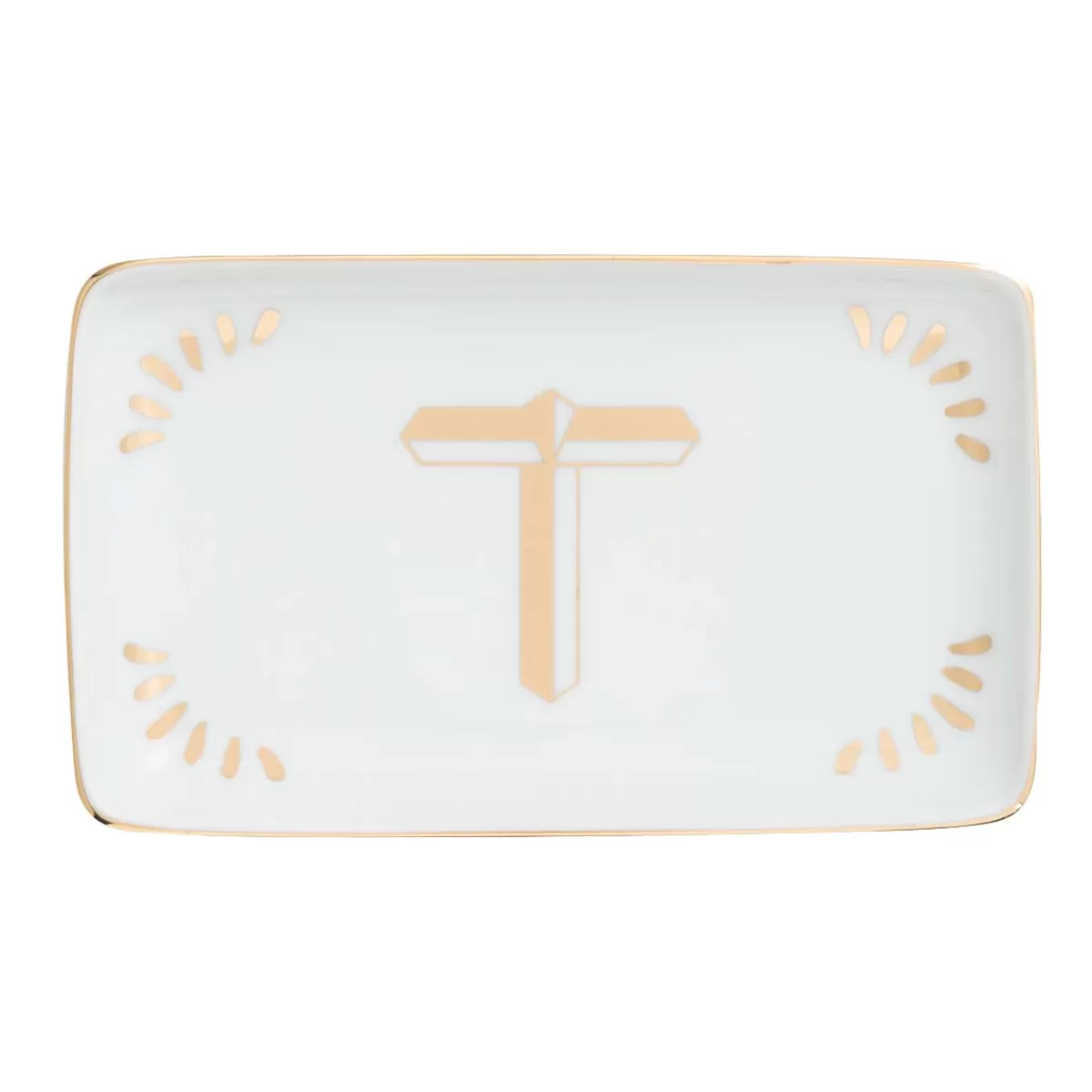 Bitossi Home Rectangular Tray Letter T Shop