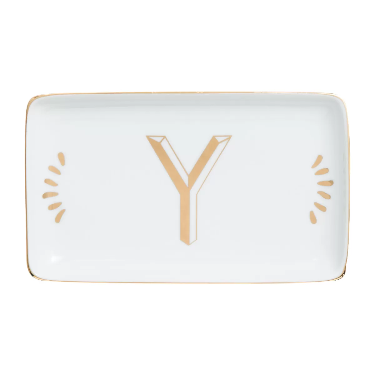 Bitossi Home Rectangular Tray Letter Y Outlet