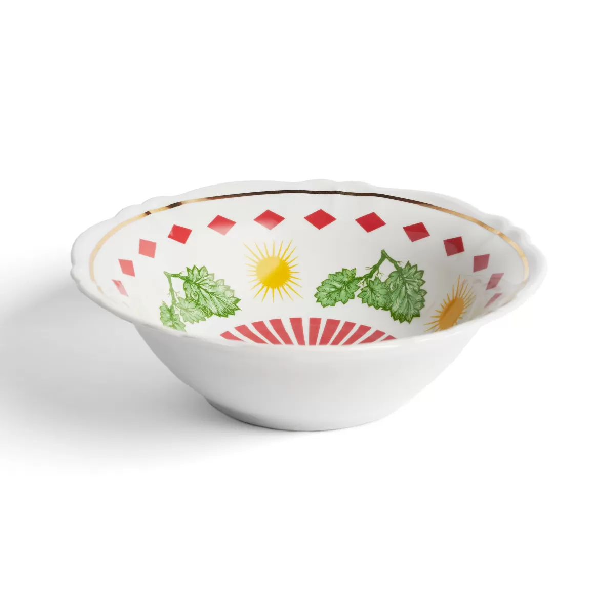 Bitossi Home Salad Bowl Leaves Discount