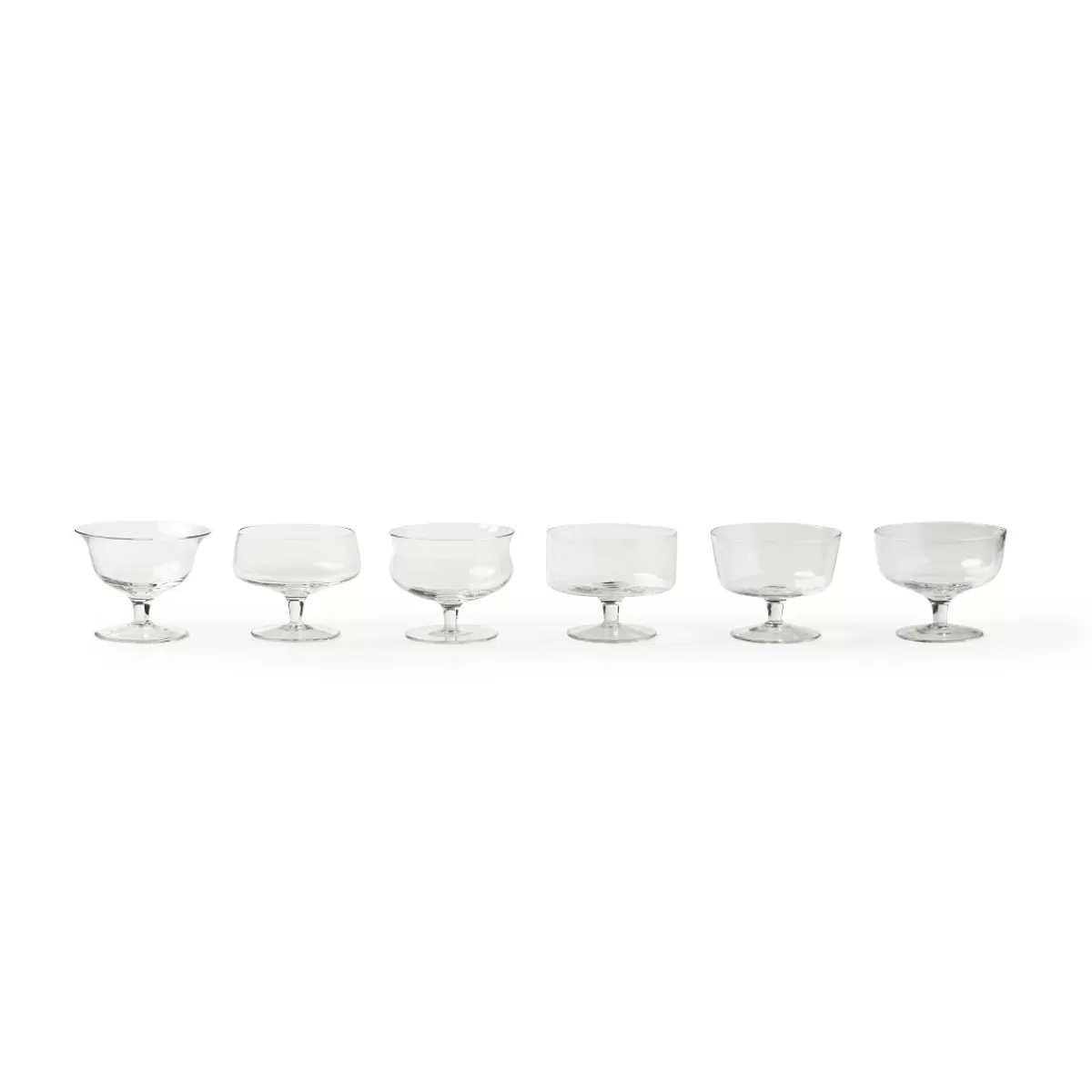 Bitossi Home Set 6 Small Cups Mixed Shapes Cheap