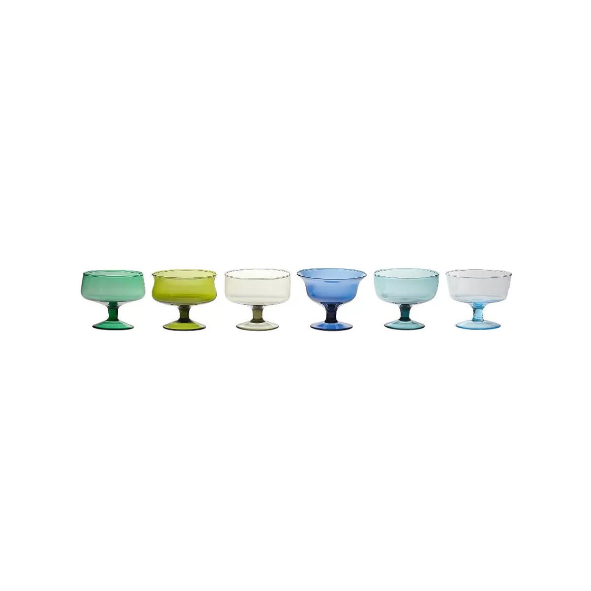 Bitossi Home Set 6 Small Cups Mixed Shapes Online