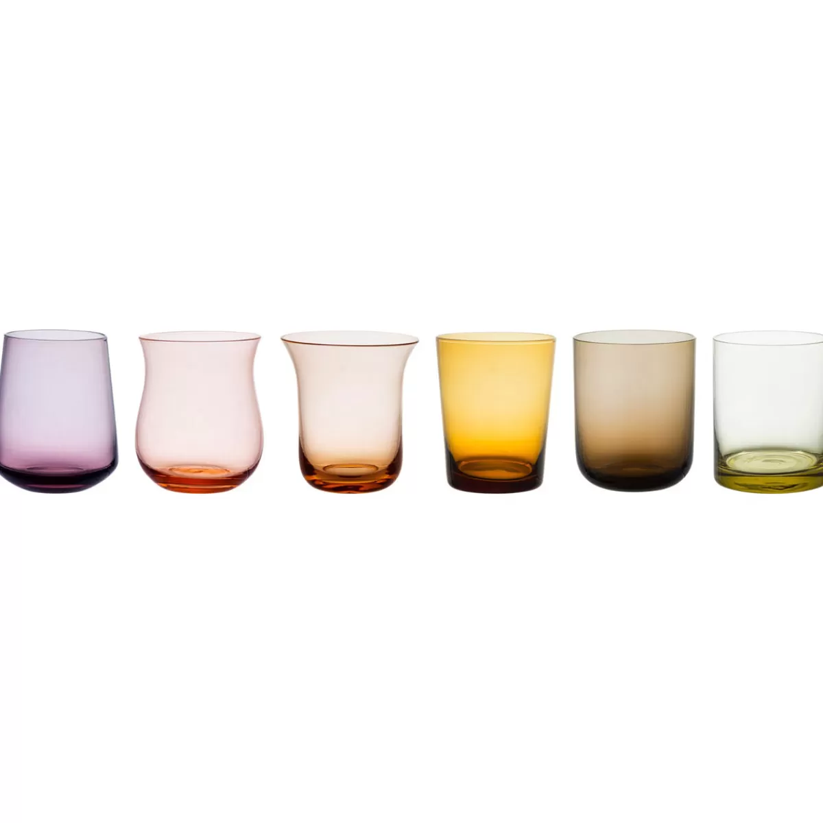 Bitossi Home Set 6 Tumblers Mixed Shapes Best