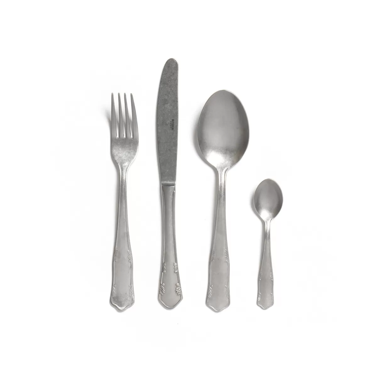 Bitossi Home Stainless Steel Cutlery Set 24 Pieces Matte Finish Outlet