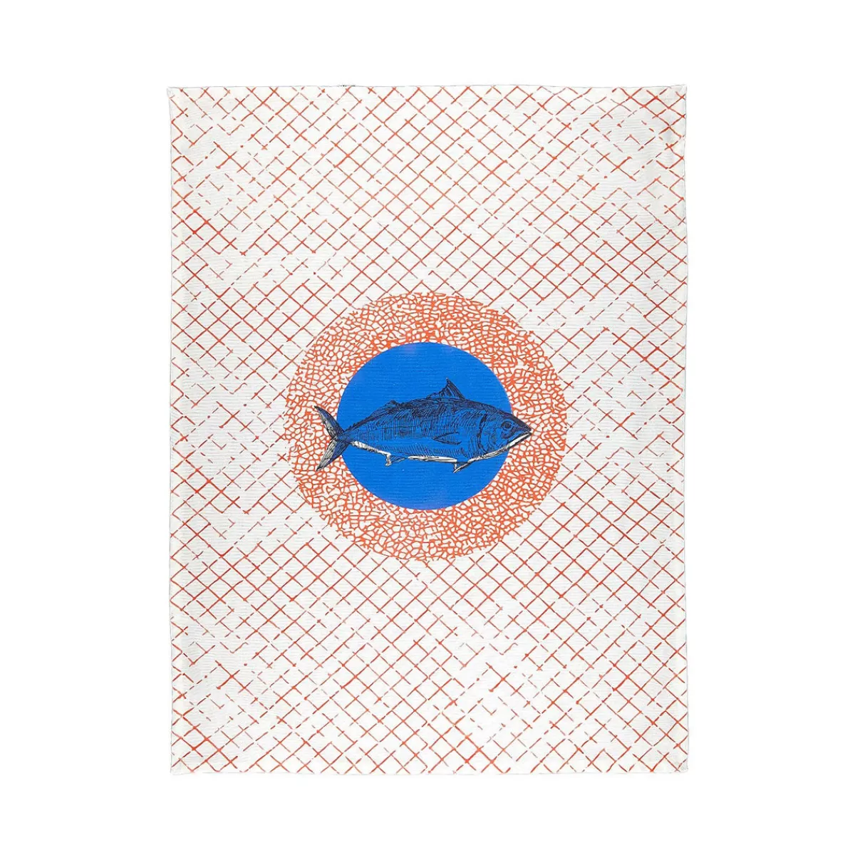 Bitossi Home Tea Towel Fish Subject Discount