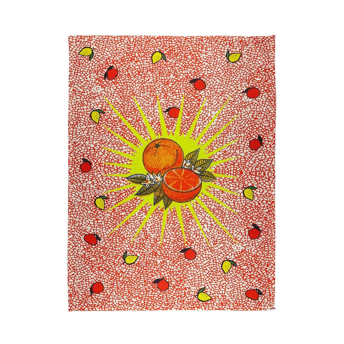 Bitossi Home Tea Towel Orange Subject Outlet